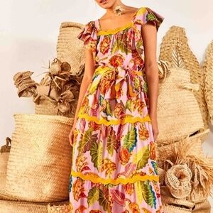 Farm Rio Beaks And Bananas Dress Hard To Find